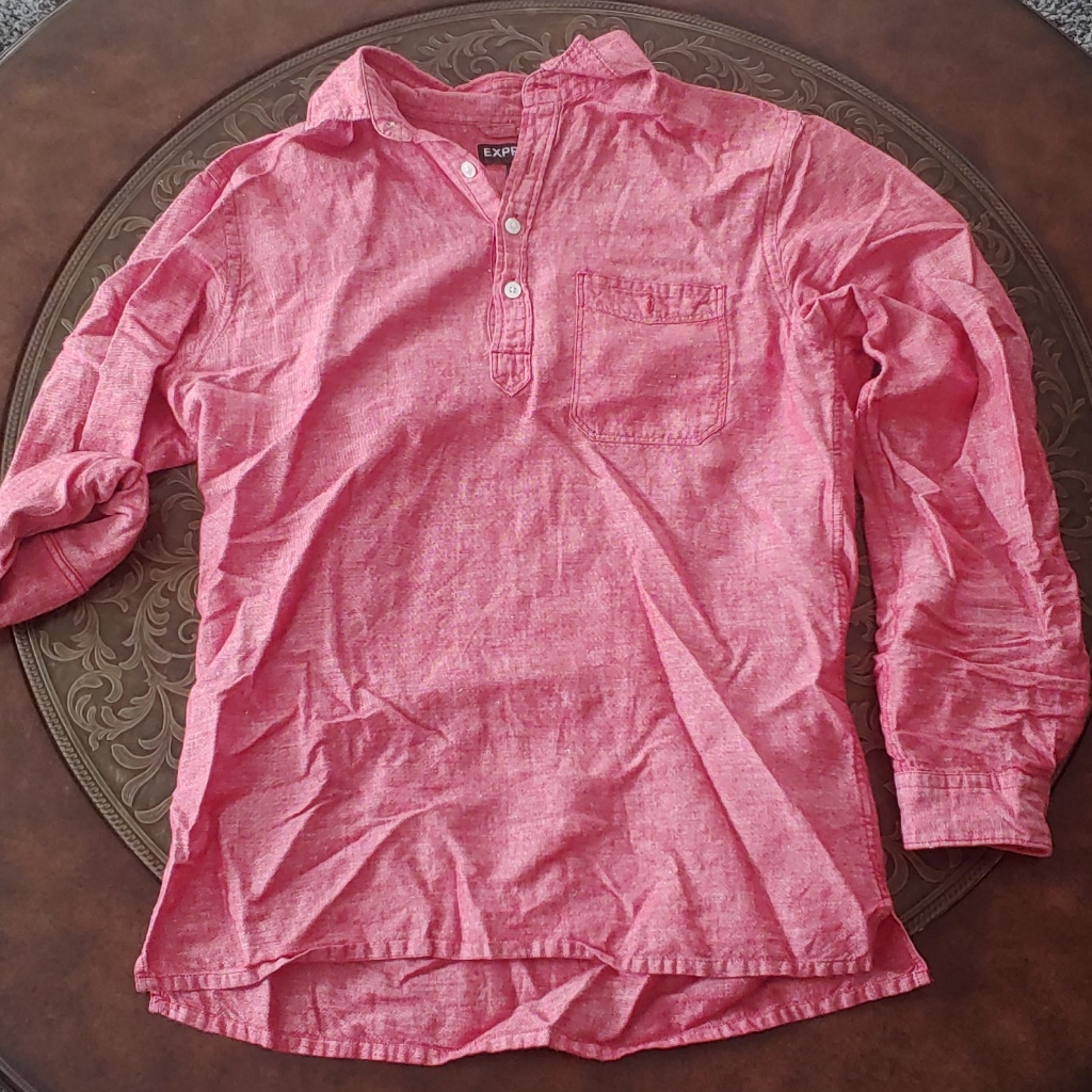 Quarter Button Down W/Pocket